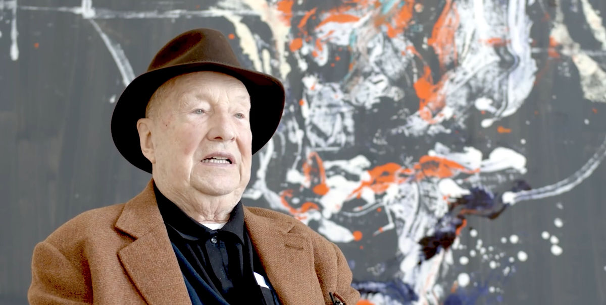 Georg Baselitz Freitag war es schön interview