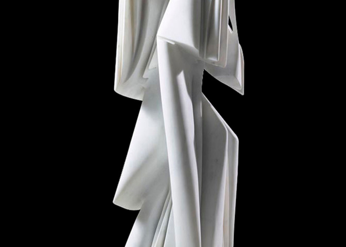 Pablo Atchugarry, Templo de amor (Temple of Love), 2006, 39 7/16 (H) x 11 13/16 (W) x 11 7/16 (D) inches