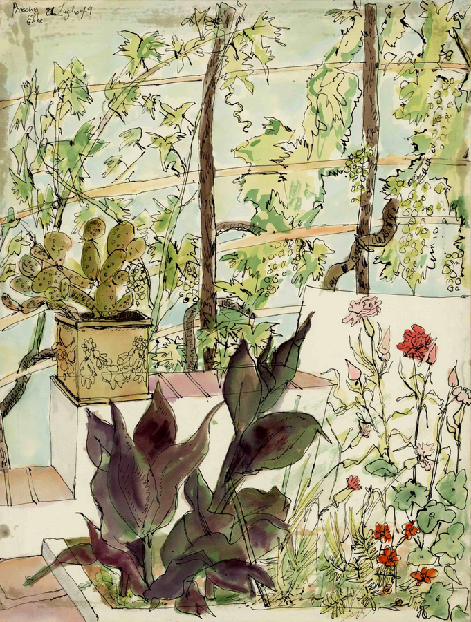 Saul Bolasni, Procchio, Island of Elba, Italy, III, 1949