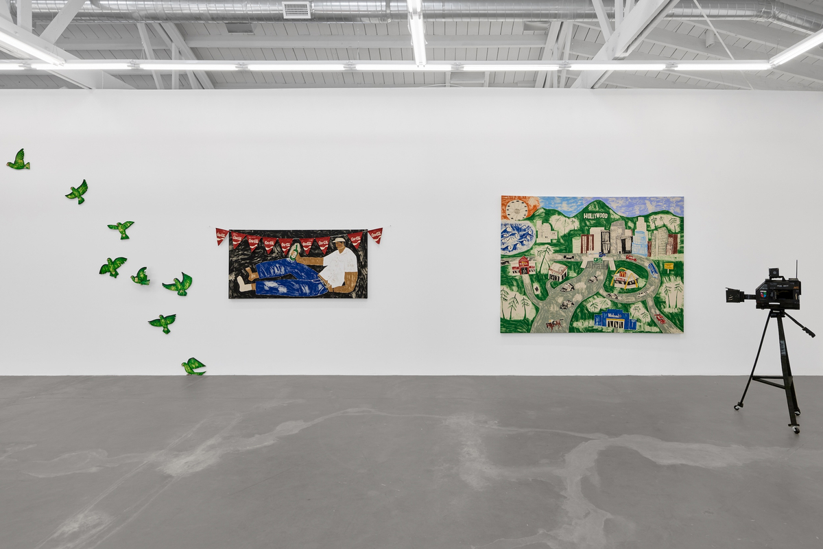 Installation view of Joshua Nazario Lugo: All&agrave; Afuera (Out There), on view March 11 &ndash; April 11, 2026