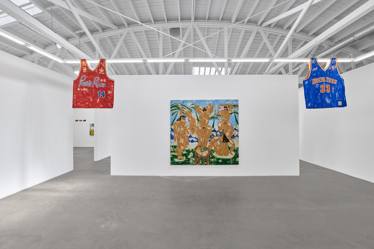 Installation view of Joshua Nazario Lugo: All&agrave; Afuera (Out There), on view March 11 &ndash; April 11, 2026
