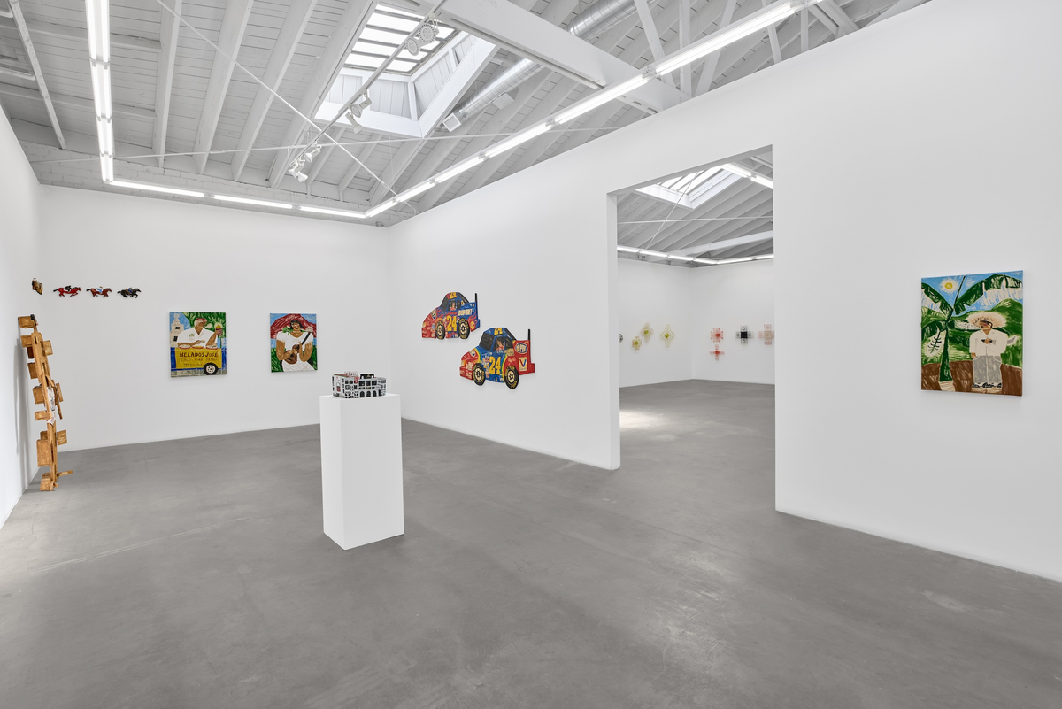 Installation view of Joshua Nazario Lugo: All&agrave; Afuera (Out There), on view March 11 &ndash; April 11, 2026