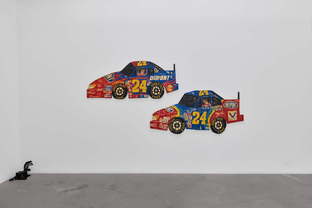 Installation view of Joshua Nazario Lugo: All&agrave; Afuera (Out There), on view March 11 &ndash; April 11, 2026