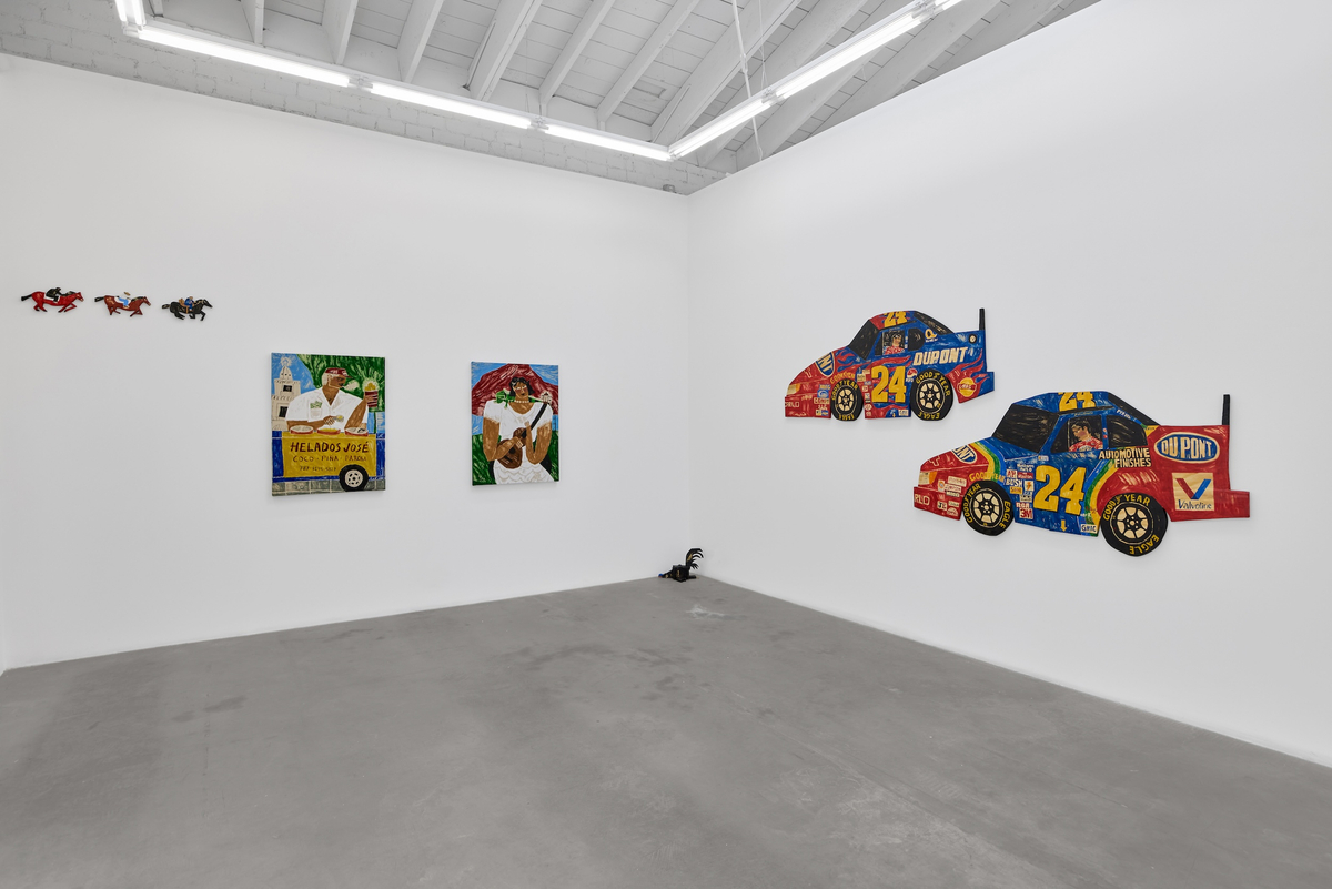 Installation view of Joshua Nazario Lugo: All&agrave; Afuera (Out There), on view March 11 &ndash; April 11, 2026
