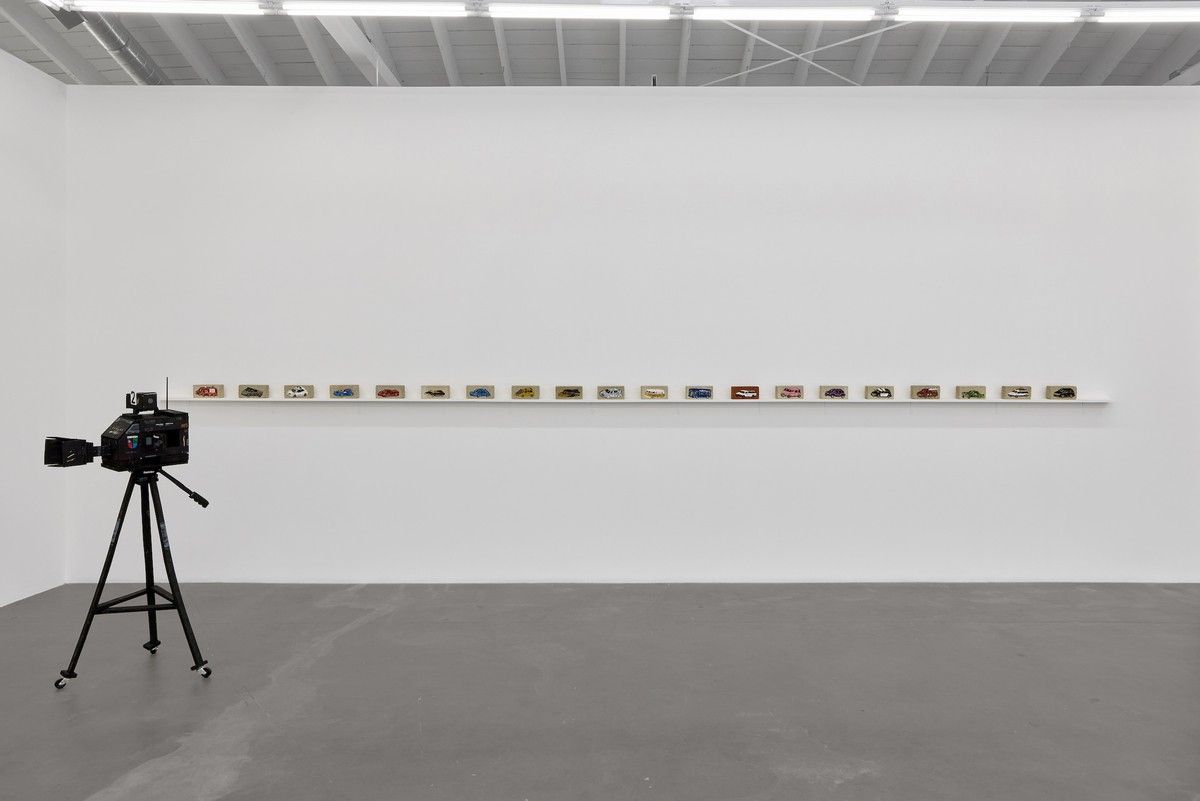 Installation view of Joshua Nazario Lugo: All&agrave; Afuera (Out There), on view March 11 &ndash; April 11, 2026