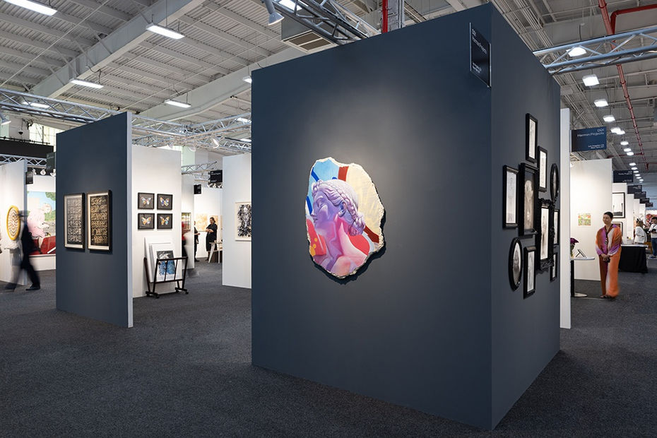 Harman Projects Booth at Art on Paper 2024