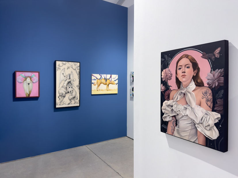 Harman Projects booth at CONTEXT Art Miami 2024