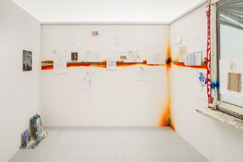 Marcin Dudek, exhibition view of NEST, Harlan Levey Projects, Brussels, 2026. Photo: Shivadas De Schrijver