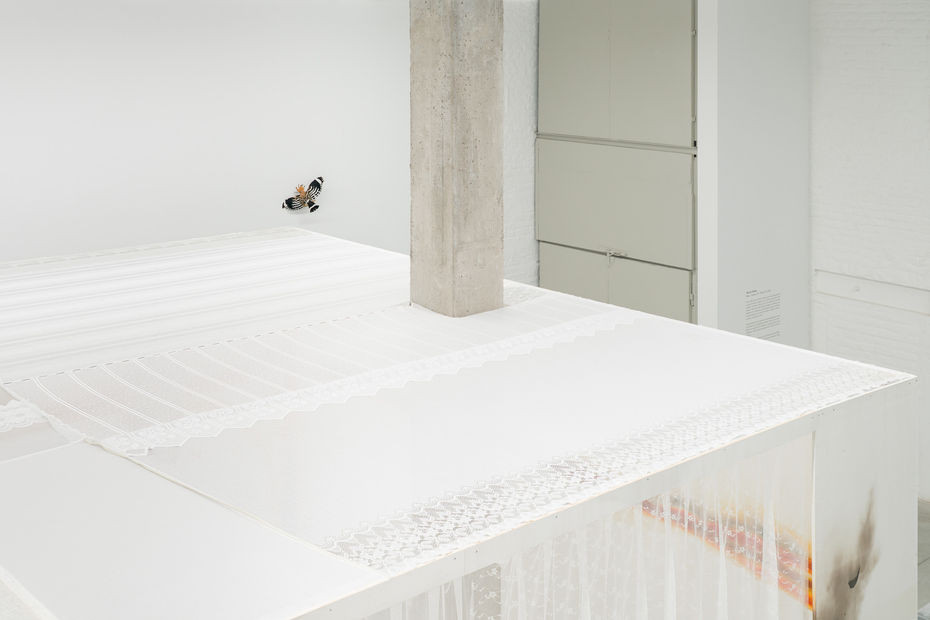 Marcin Dudek, exhibition view of NEST, Harlan Levey Projects, Brussels, 2026. Photo: Shivadas De Schrijver