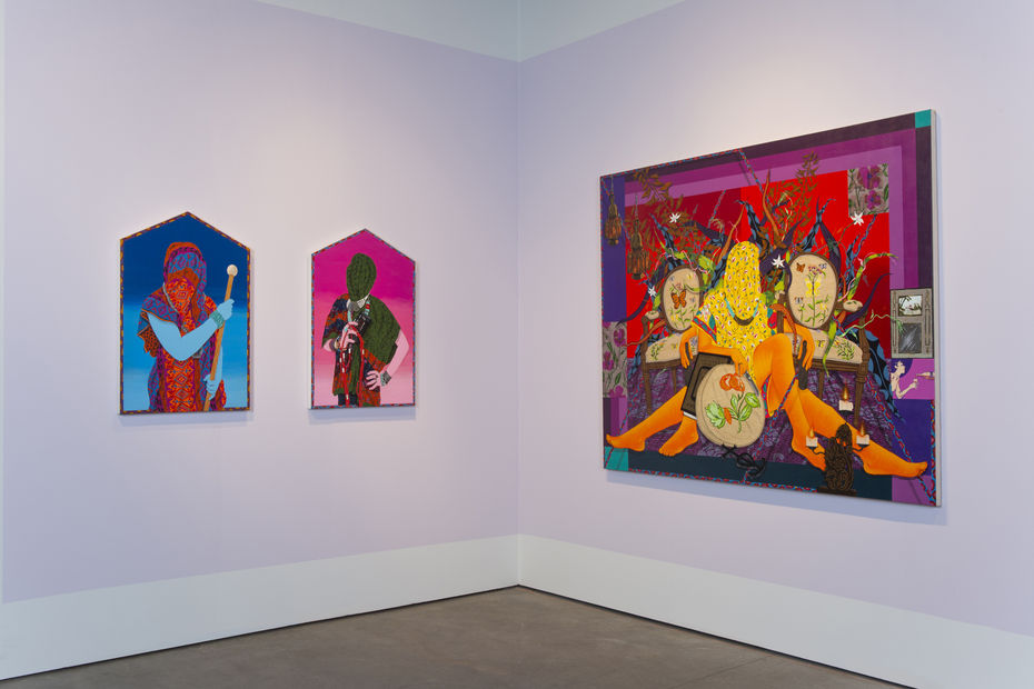 Amir H. Fallah and Naudline Pierre, EXPO Chicago, 2018