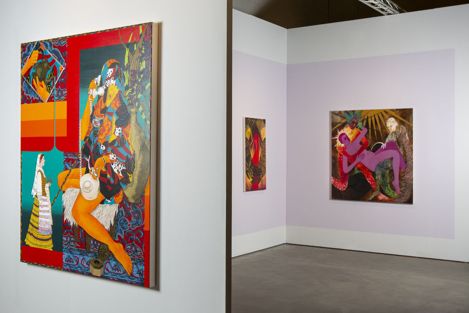 Amir H. Fallah and Naudline Pierre, EXPO Chicago, 2018