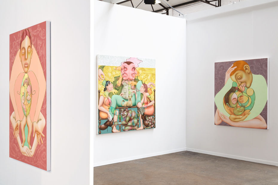 Wendell Gladstone and Reuven Israel, Art Brussels, 2017