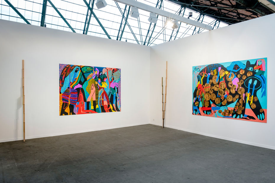 Chris Bogia, Reuven Israel, Michael Stamm, and Summer Wheat at Art Brussels 2019
