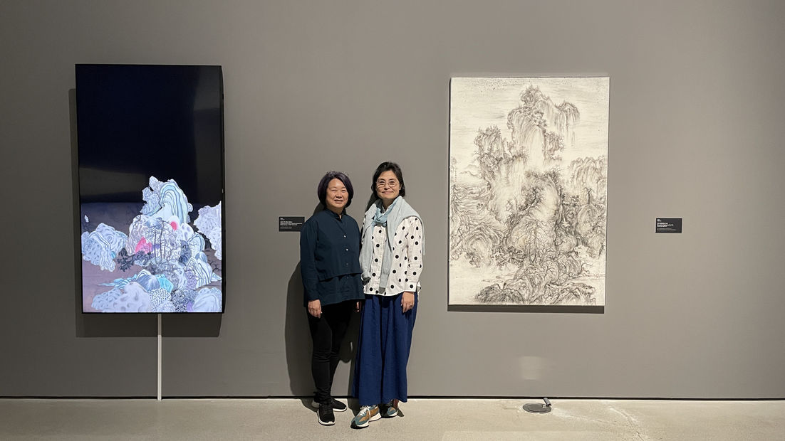 藝術家與策展人文貞姬女士 Artist and Curator MOON Jung-Hee.