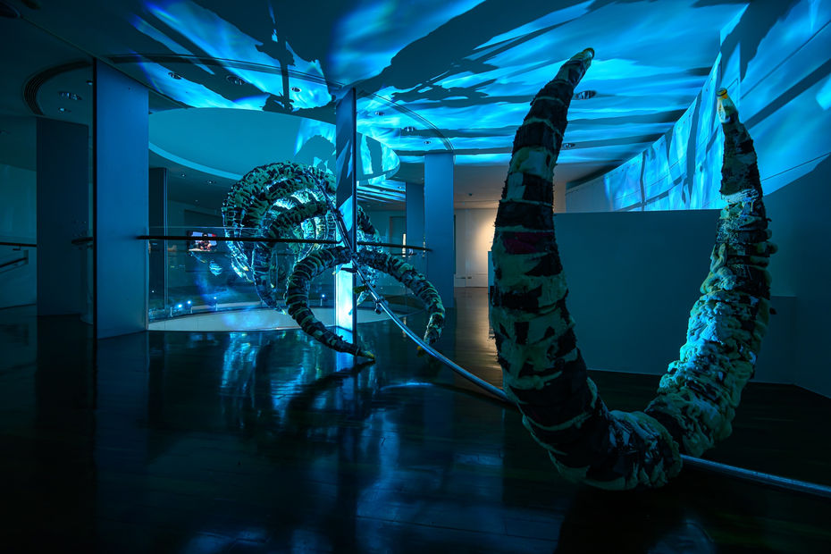 展場照，吳其育提供，王世邦攝影。 Installation view, courtesy of Wu Chi-Yu, photo by ANPIS FOTO.