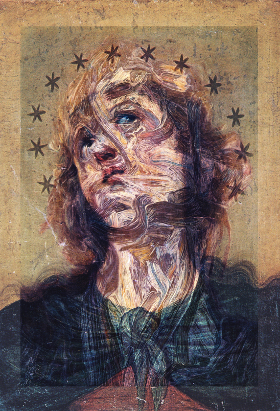 Glenn Brown, Sister Morphine (Sassoferrato/Brown), 2008