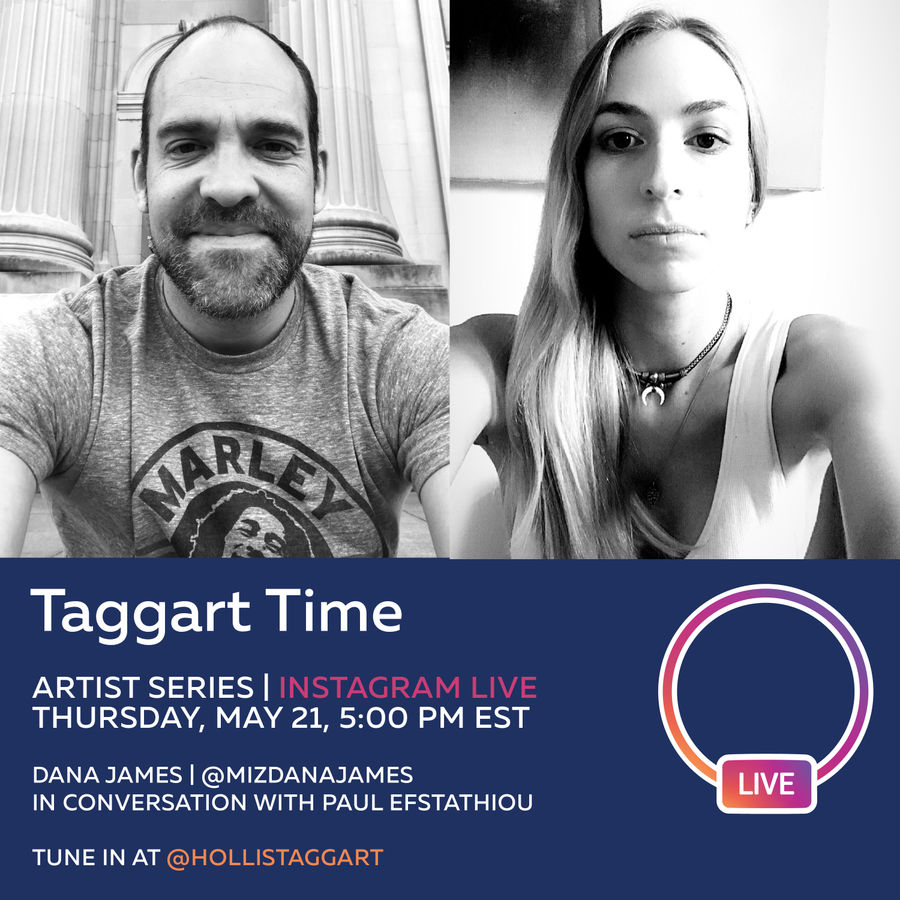 Taggart Time - Dana James on Instagram LIVE