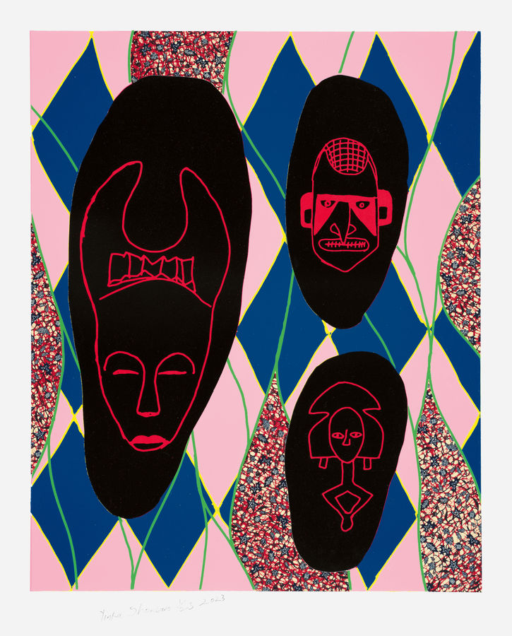 Yinka Shonibare, Modern Spiritual III, 2023