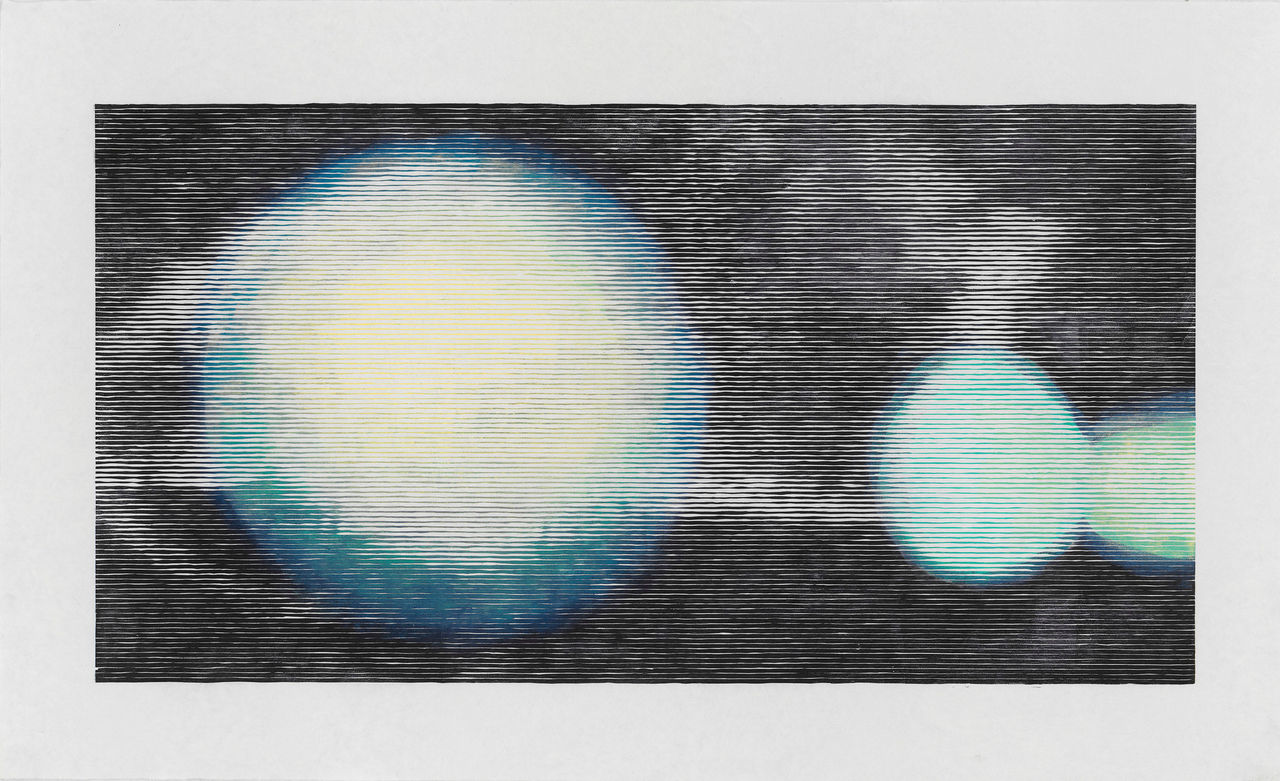 Christiane Baumgartner, Cosmic Fruits - Lime, 2016