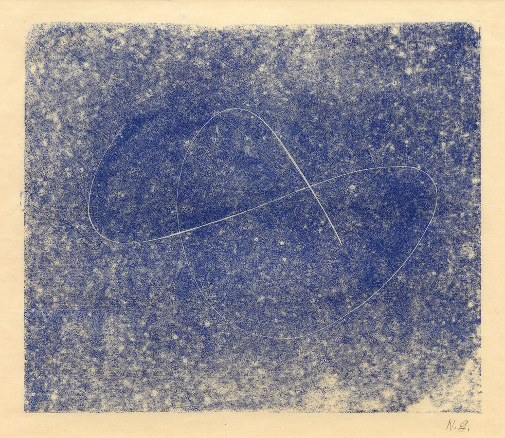 Naum Gabo, Opus Nine (WE 349), c.1950