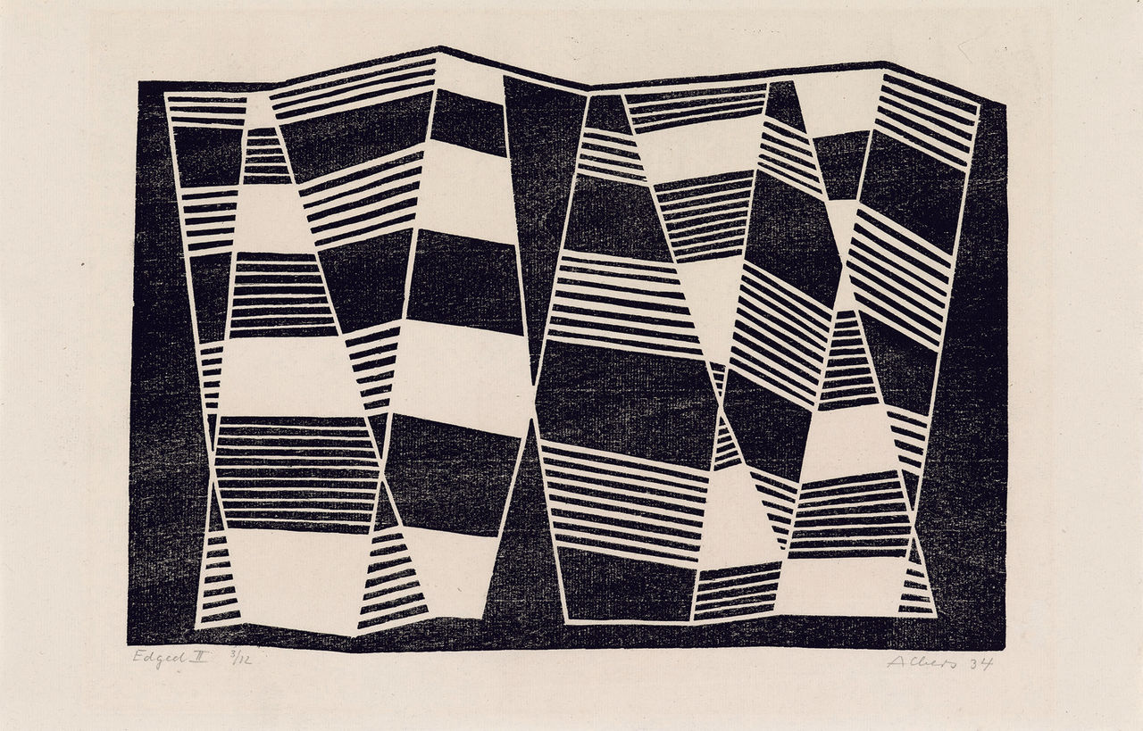 Josef Albers, Edged II/Gekanntet II, 1934