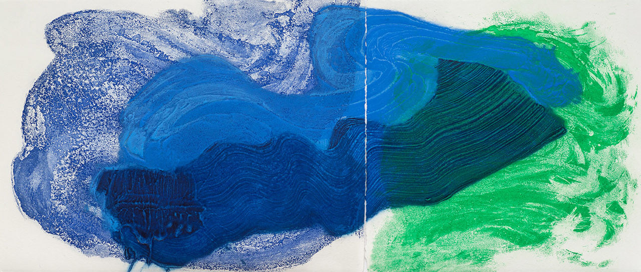 Howard Hodgkin, Where the Sky meets the Sea, 2016