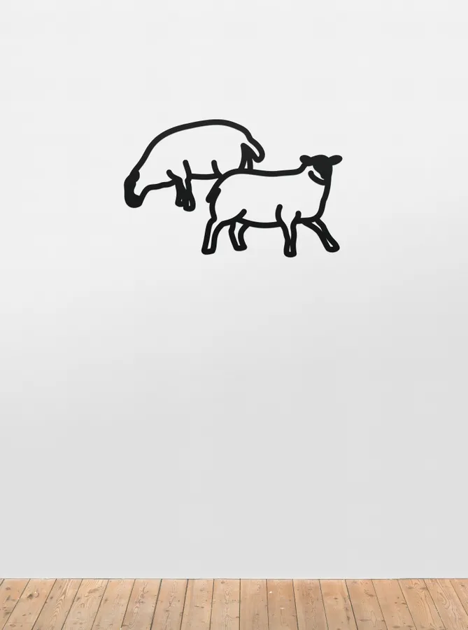 Julian Opie, Nature 1: Sheep 2., 2015