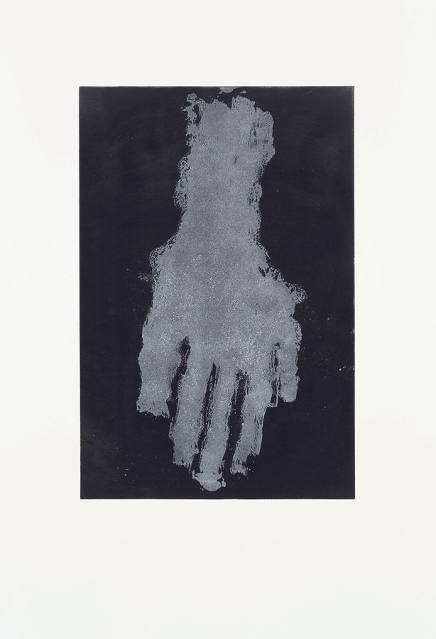 Georg Baselitz, Mano V (white), 2019