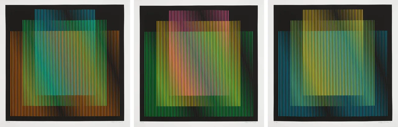 Carlos Cruz-Diez, Couleur Additive Germania, 2017