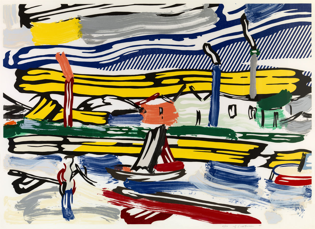 Roy Lichtenstein, Landscapes, 1985