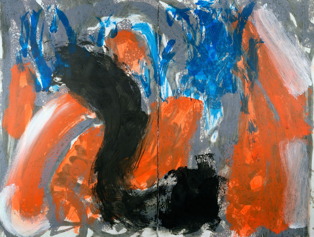 Howard Hodgkin, Into the Woods, Winter, 2001-02