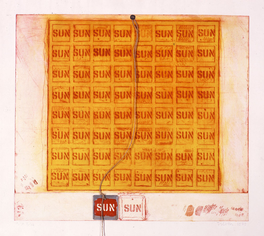 Joe Tilson, Sun Mantra, 1979