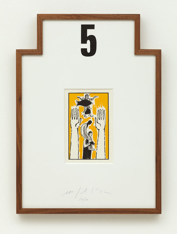 Mimmo Paladino, XII Xilografie, 2009