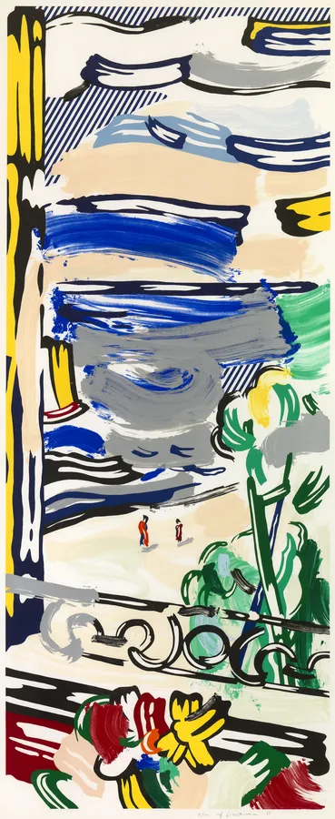 Roy Lichtenstein, Landscapes, 1985