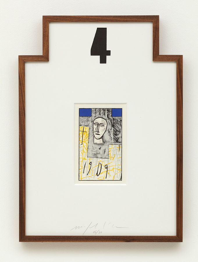 Mimmo Paladino, XII Xilografie, 2009