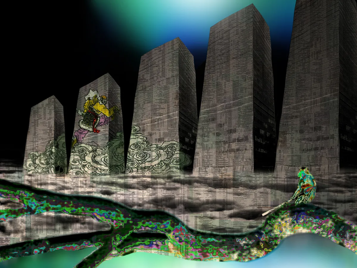 Gordon Cheung, Monkey, 2006