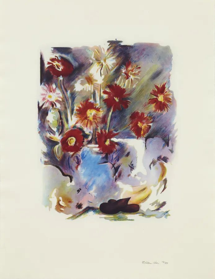 Richard Hamilton, Trichromatic flower-piece, 1973-74