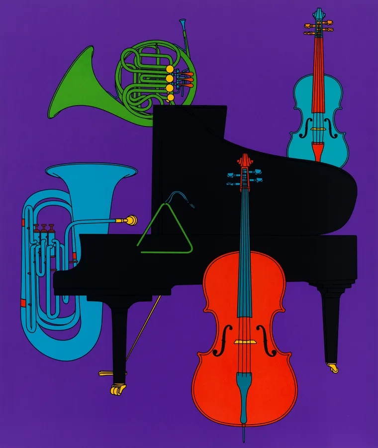 Michael Craig-Martin, Classical, 2022