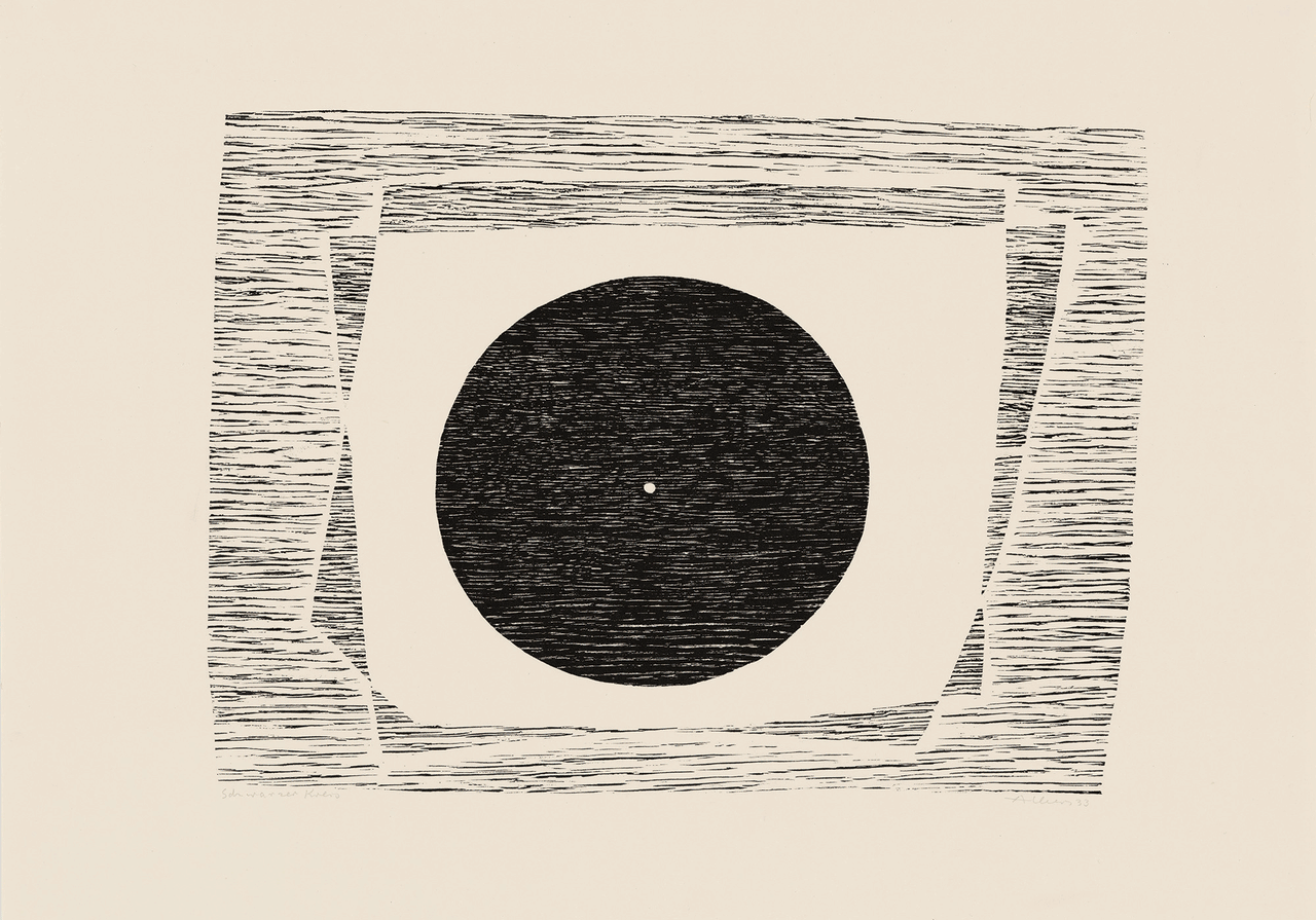 Josef Albers, Schwarzer Kreis/Black Circle, 1933