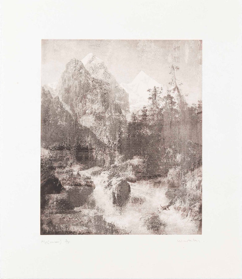 Paul Winstanley, Alp (Umber), 2024