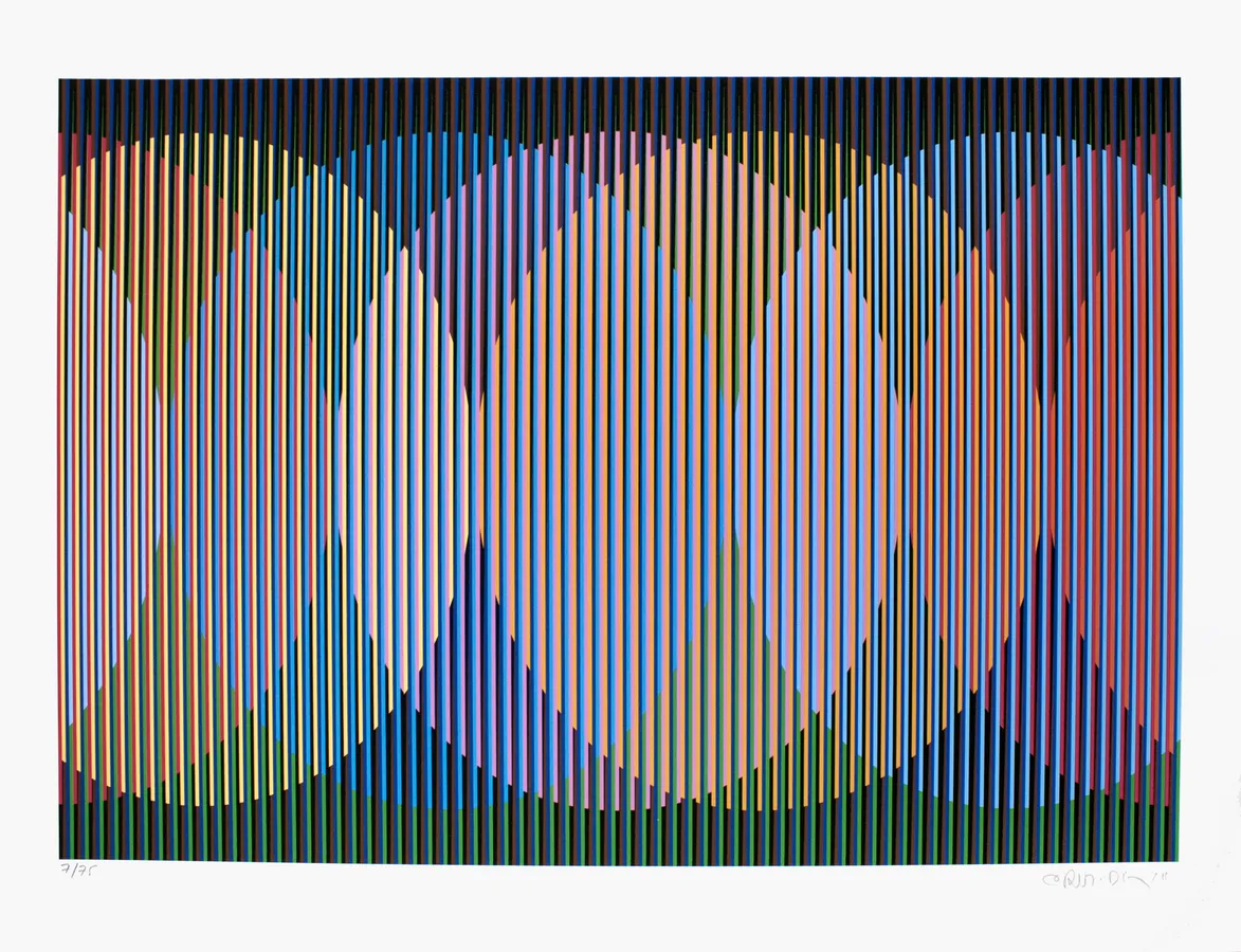 Carlos Cruz-Diez, Color Aditivo Gerardo, 2011