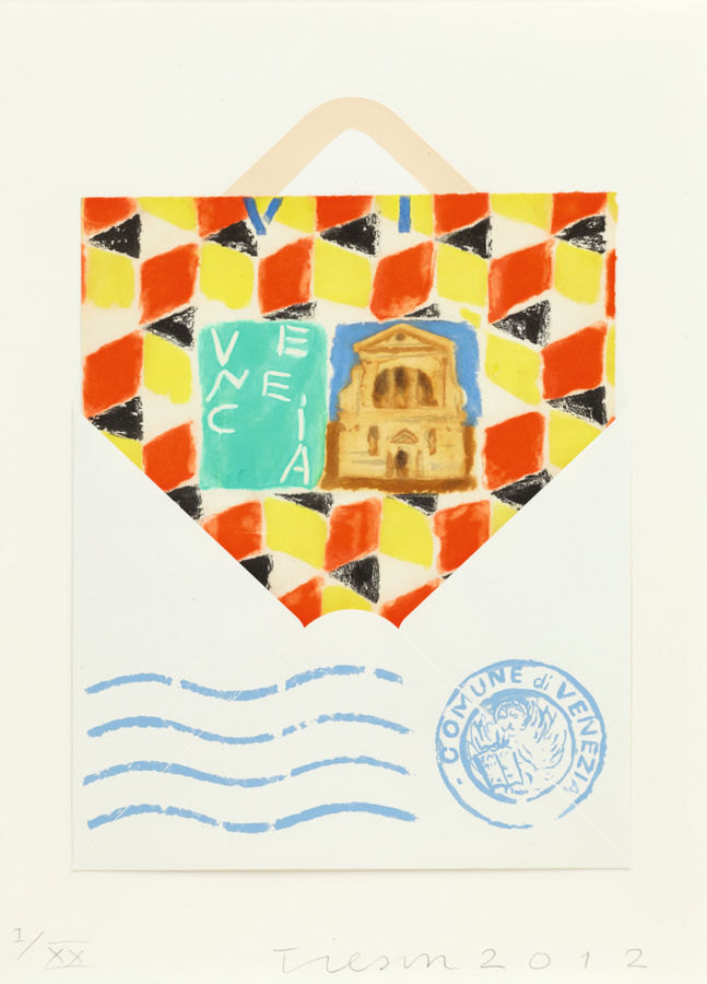 Joe Tilson, P.C. from Venice, San Trovaso, Venecia, 2012