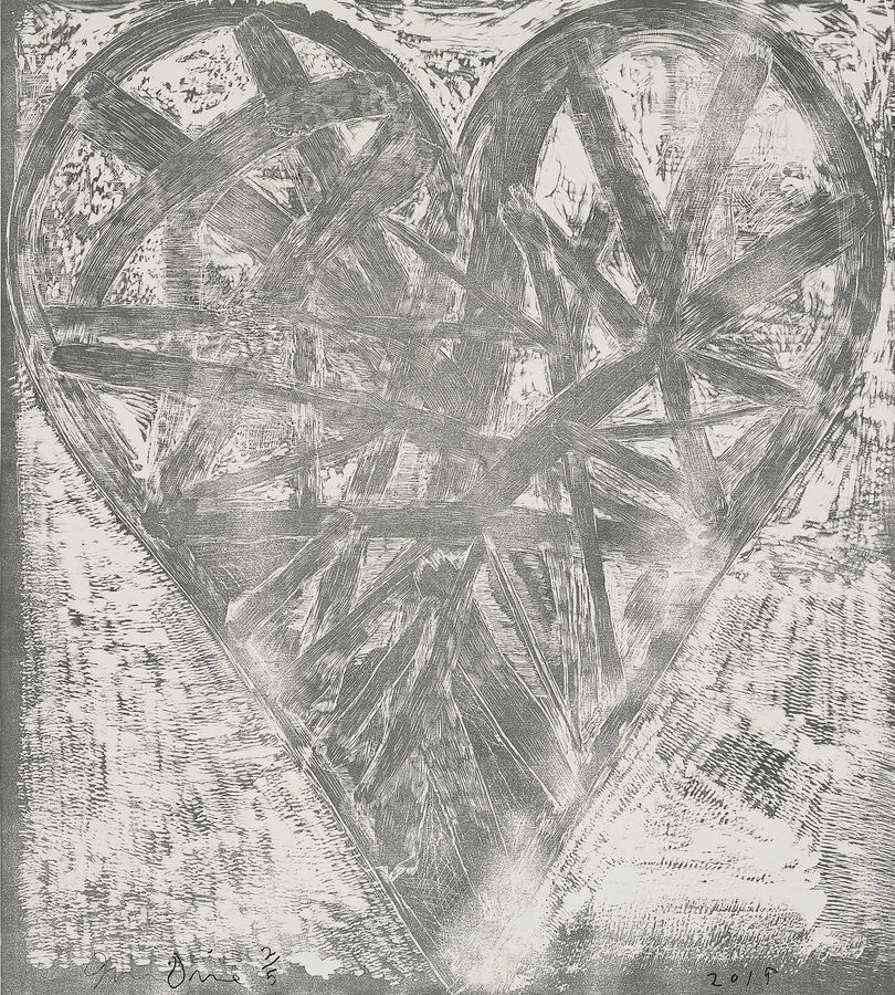 Jim Dine, The Blizzard, 2019
