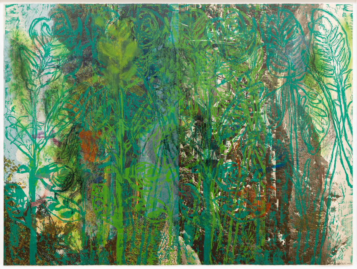 Jim Dine, The Jungle (Number One), 2022