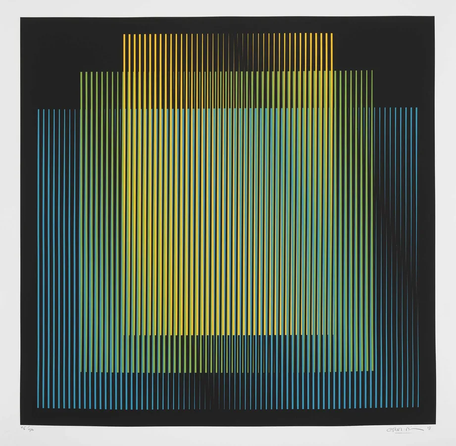 Carlos Cruz-Diez, Couleur Additive Germania, 2017