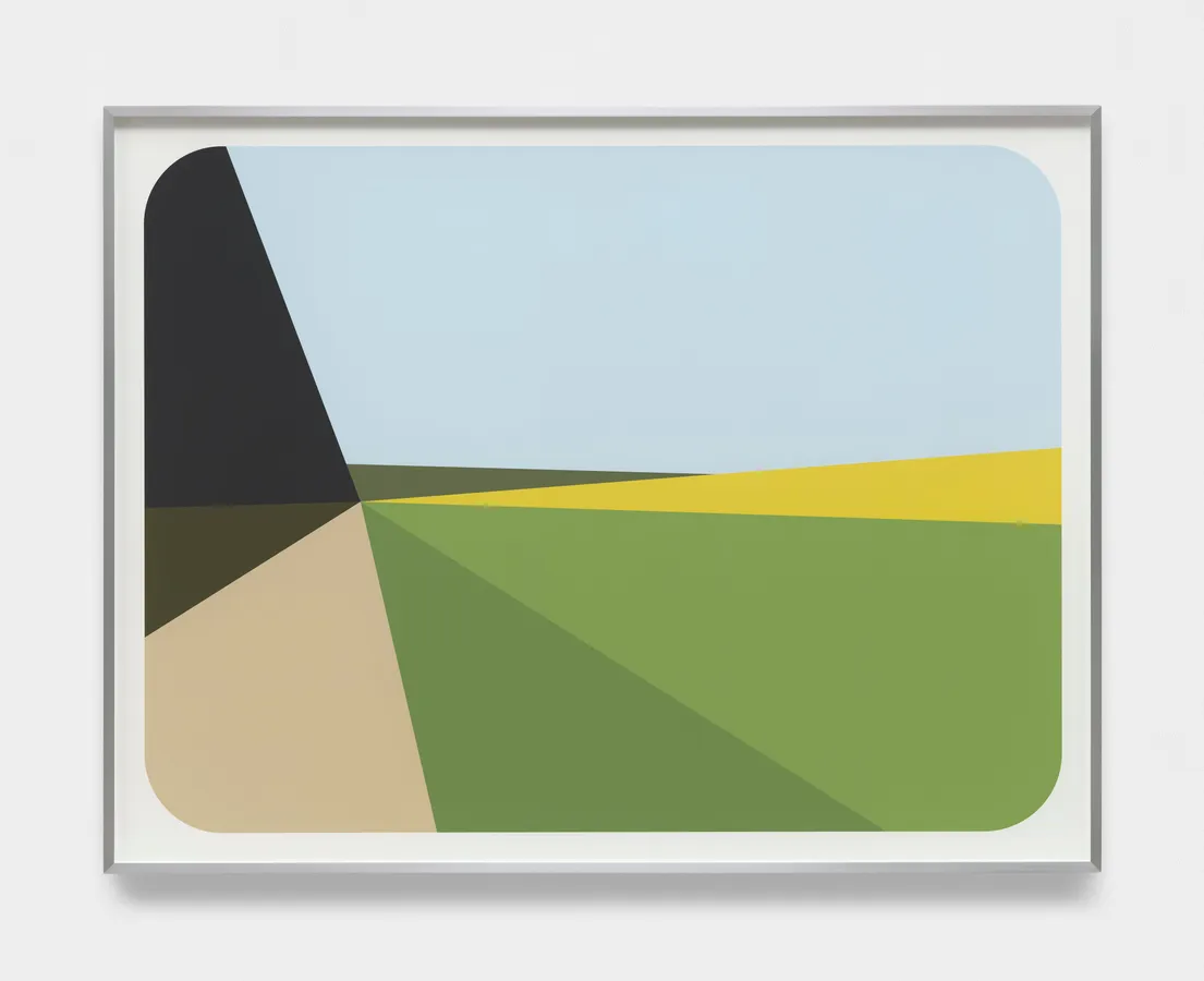 Julian Opie, Landscape 17., 2023