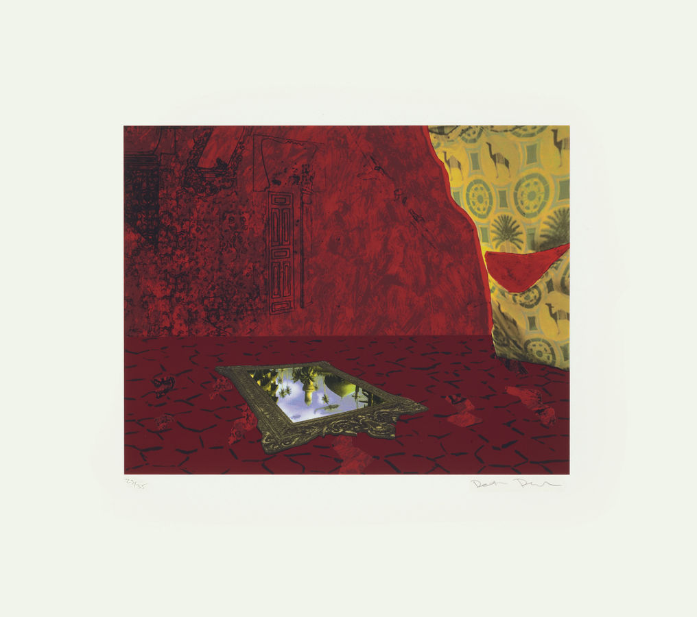 Dexter Dalwood, The Apartment (after Delacroix) III, 2012