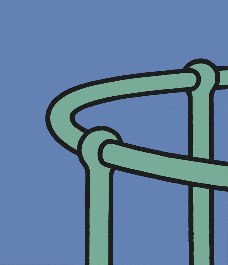 Patrick Caulfield, My life inspires so many desires!, 1973