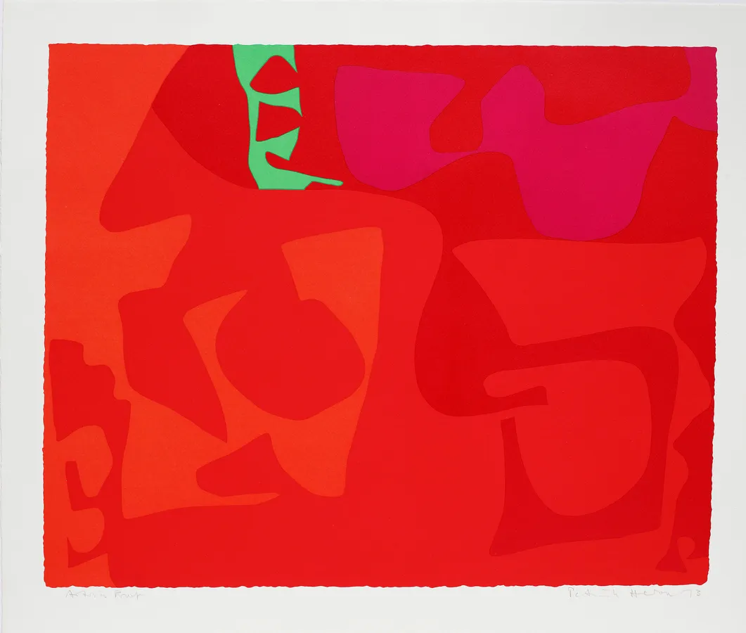 Patrick Heron, Small Red : January 1973 : 3, 1973