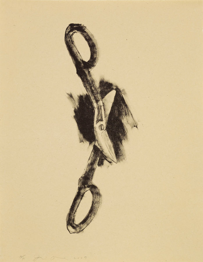 Jim Dine, Tin Snips, 2009